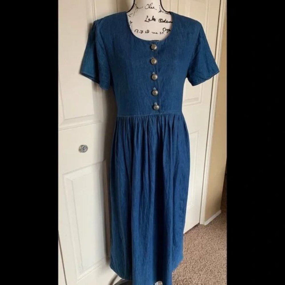 Vintage Double D Ranch Denim Dress